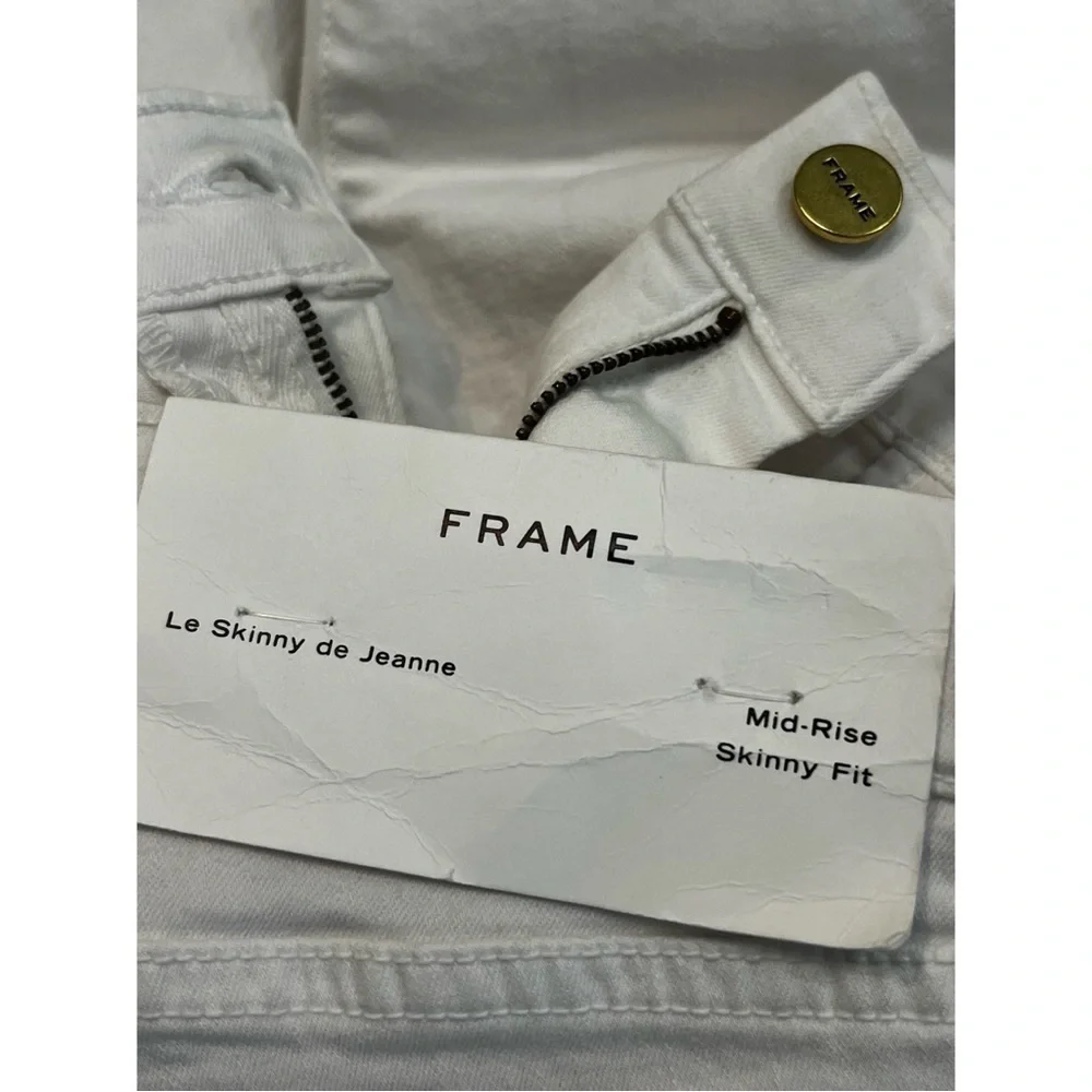 Frame Denim Le Skinny de Jeanne Women's Jeans Step Hem raw hem Size 29 NWT